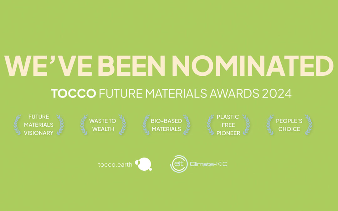 Evanesce Nominated for Tocco Future Materials Award 2024